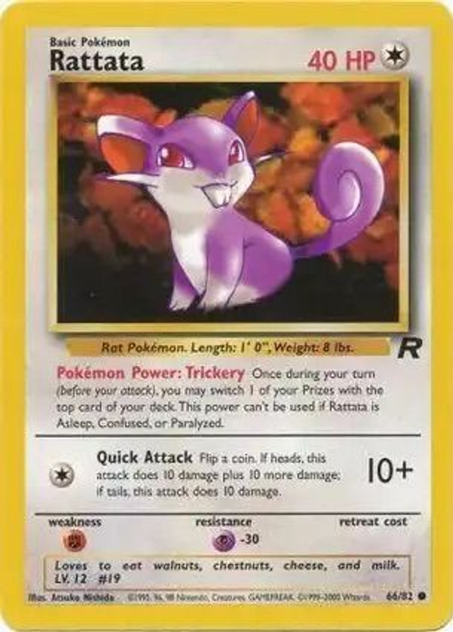 Rattata - 66/82 (Team Rocket Unlimited)