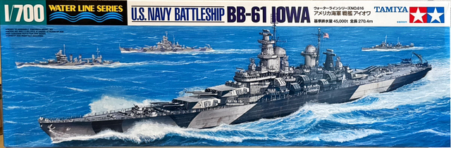 US Navy Battleship BB-61 Iowa
