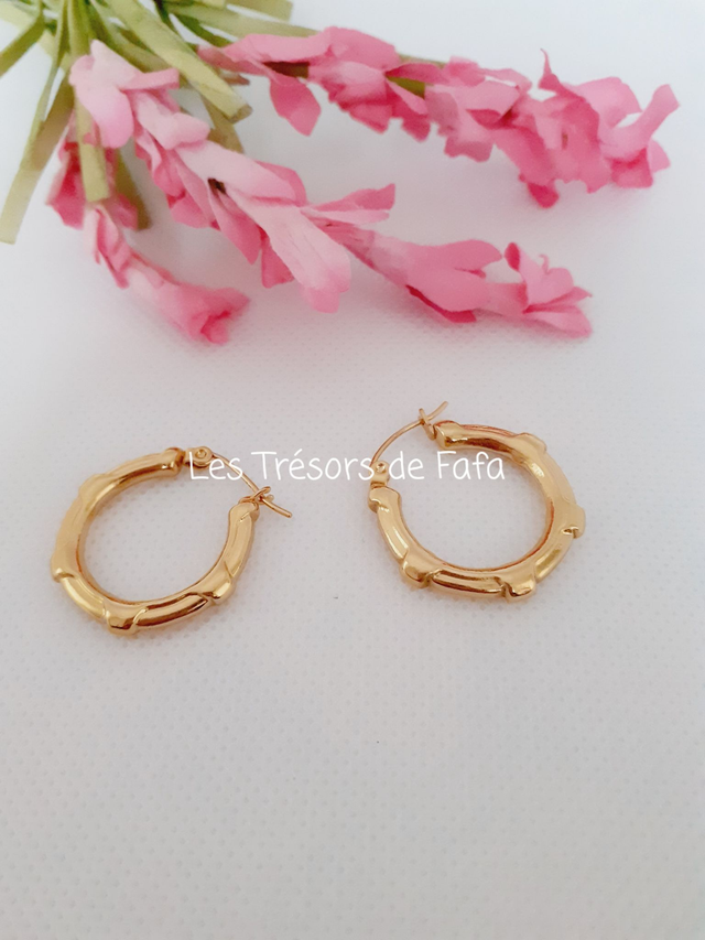 Boucles d'oreilles créoles
