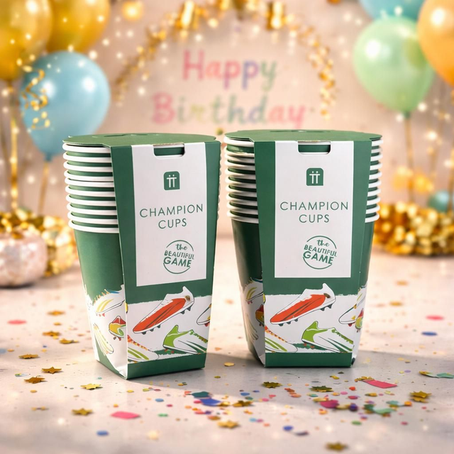 Gobelets football 8 pces