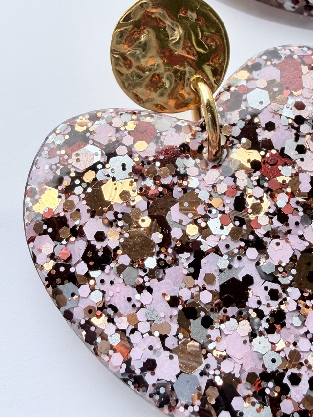 KISS'KISS effet terrazzo à paillettes !