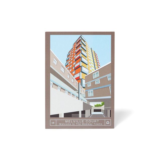 Melville Court print