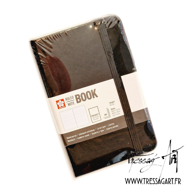 SAKURA - CARNET DE NOTES A LIGNES - 9*14 CM - AM083