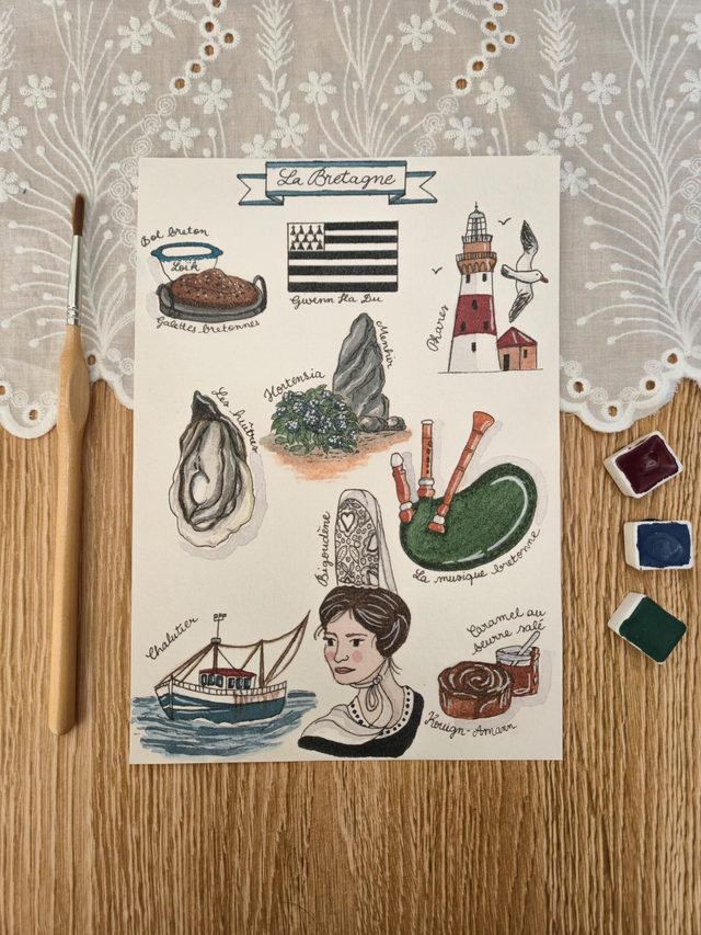 Affiche "La Bretagne"