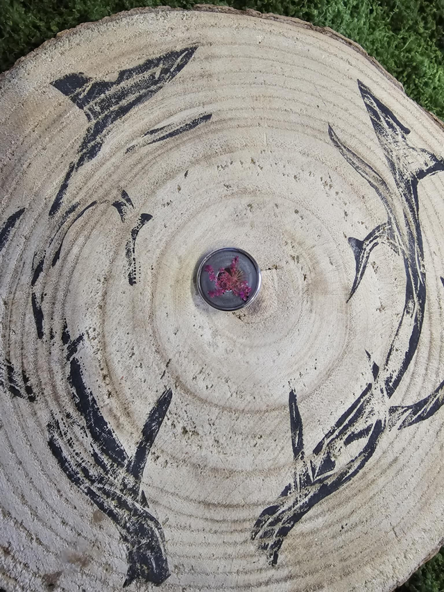 Feu d'artifices rose