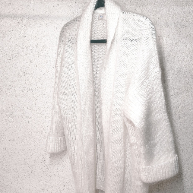 Veste Oversize Mohair et Soie