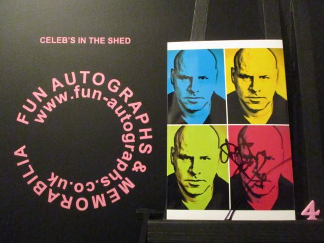 Chris Fosh Authentic Autographed 6x4 Pop Art Limited Edition (4)