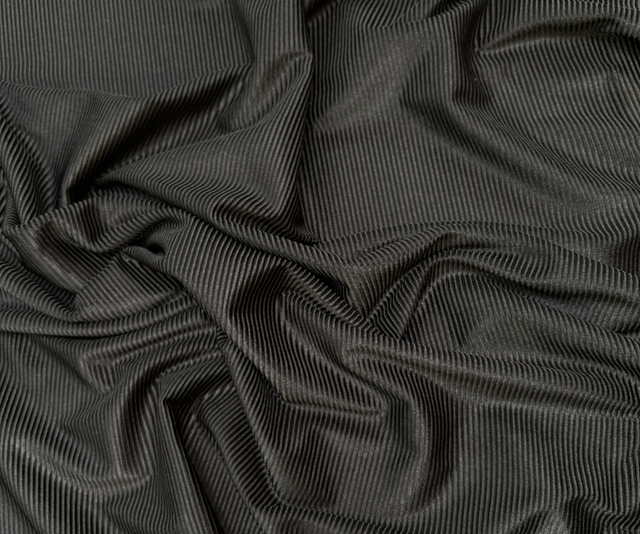 Black Rib Lycra