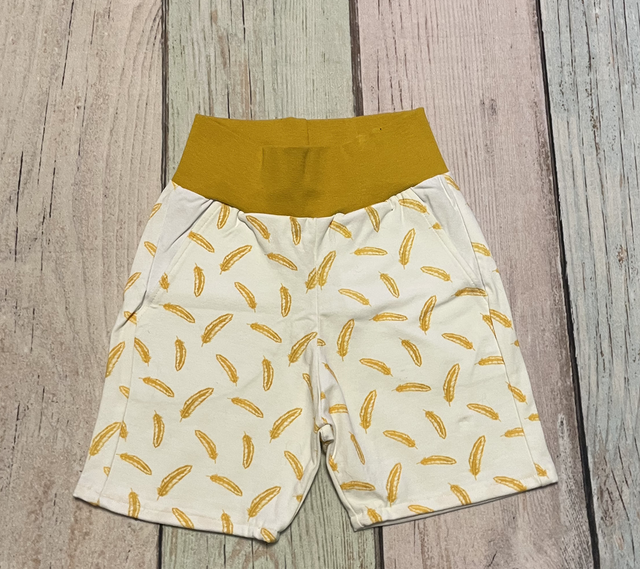 Sommerhose, Größe 122, Federn 