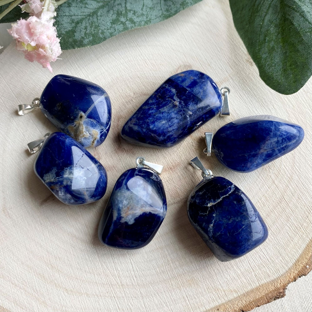 Pendentif sodalite