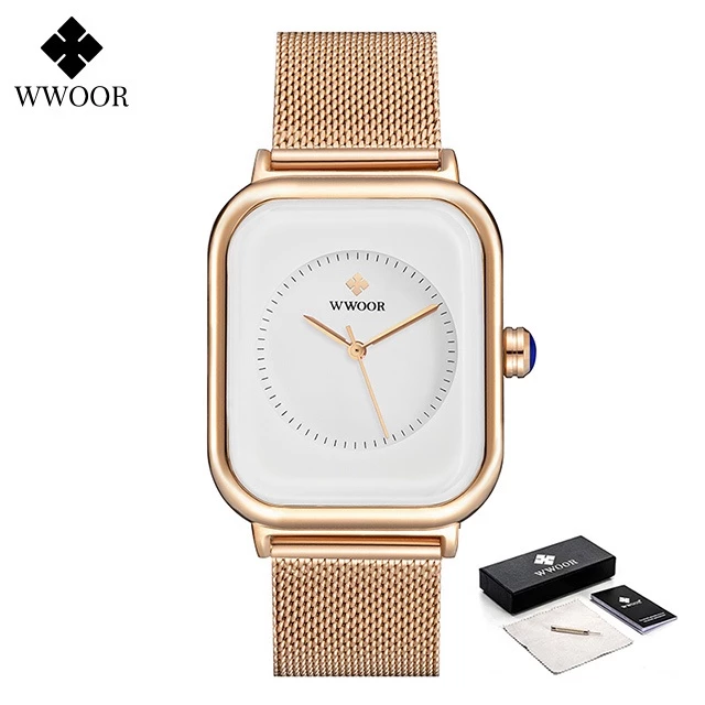 Relógio Feminino WWOOR Charm