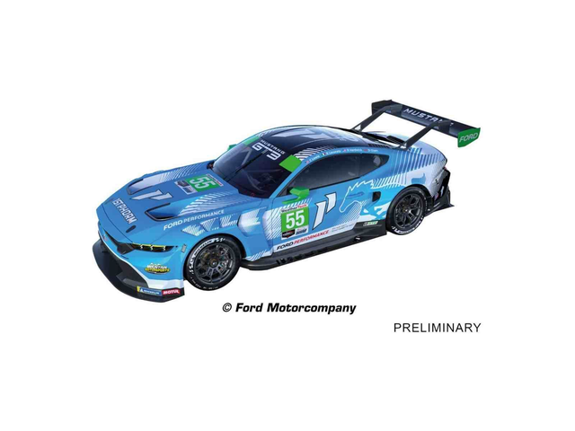 Hybrid Ford Mustang GT3 'Champion Spirit, No.55 Carrera 50051020 1/50