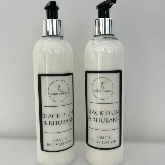 Hand &amp; Body Lotion Black Plum &amp; Rhubarb