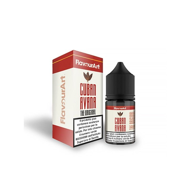 FLAVOURART The original Cuban Havana MINI SHOT 10/30 10ml EAN8058611824029
