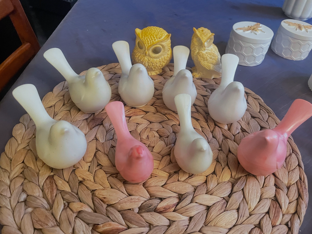 Oiseaux au choix ou chouettes 