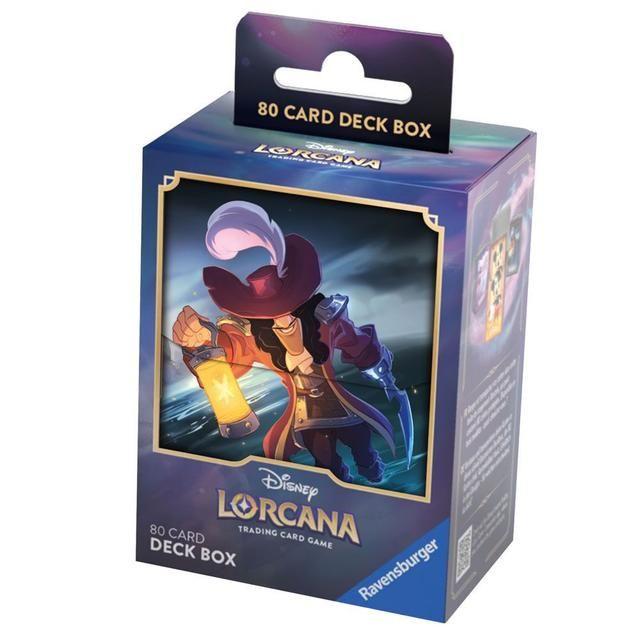 Ravensburger Disney Lorcana: Deck Box - Captain Hook