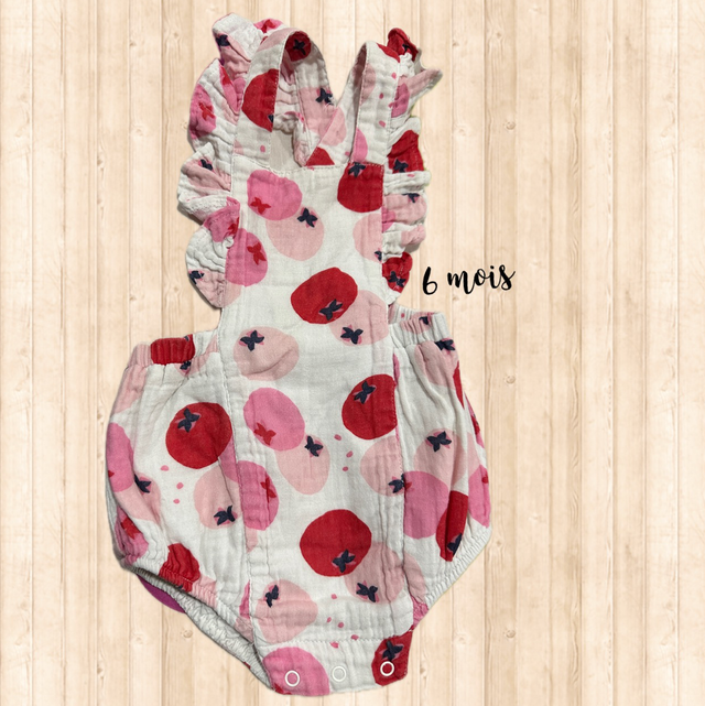 Barboteuse, rouge, Catimini 