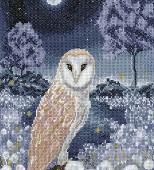 Into the Night Cross stitch kit