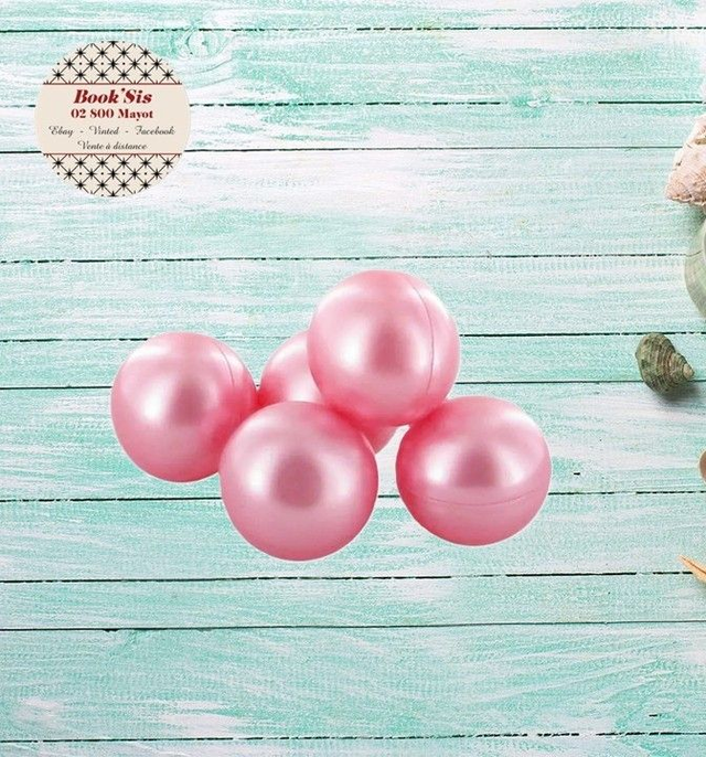 Perle de bain " Ronde Rose "