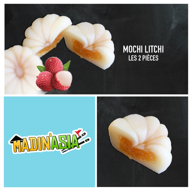 Mochi Litchi, les 2 Pièces