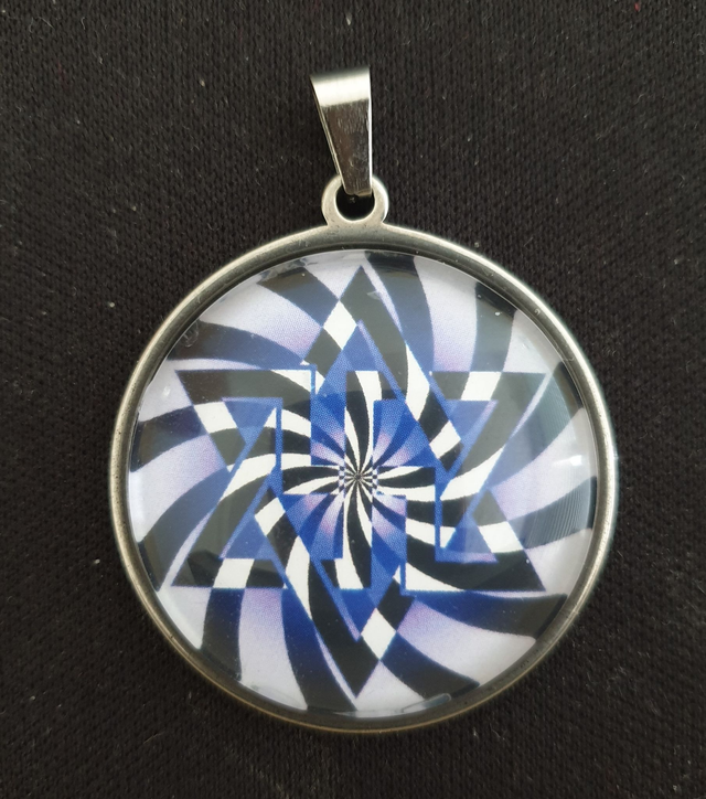 Cabochon Glass round N°7