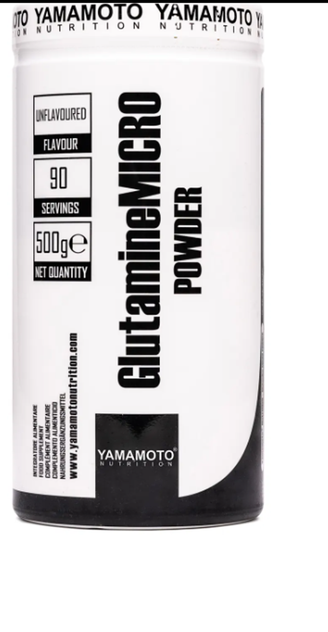 GlutamineMICRO POWDER MCU-20® Cambridge Assured™ 500 grammi