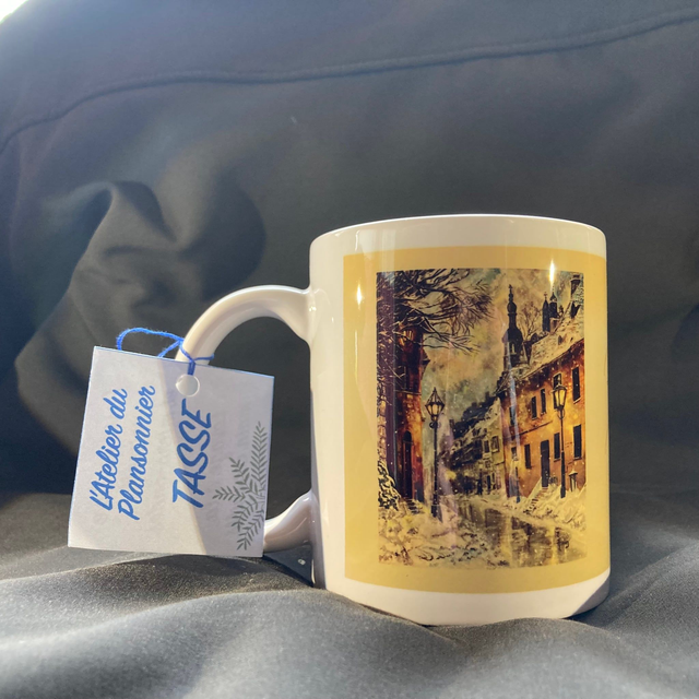 Mug La rue enneigée