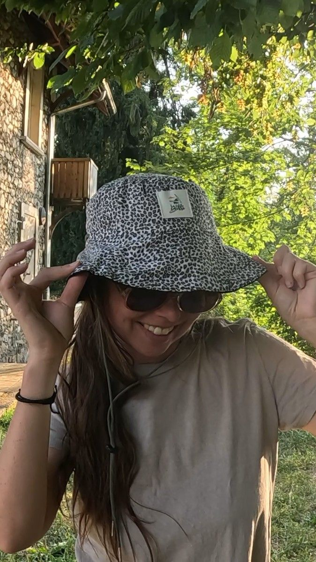 Bob léopard/velours noir