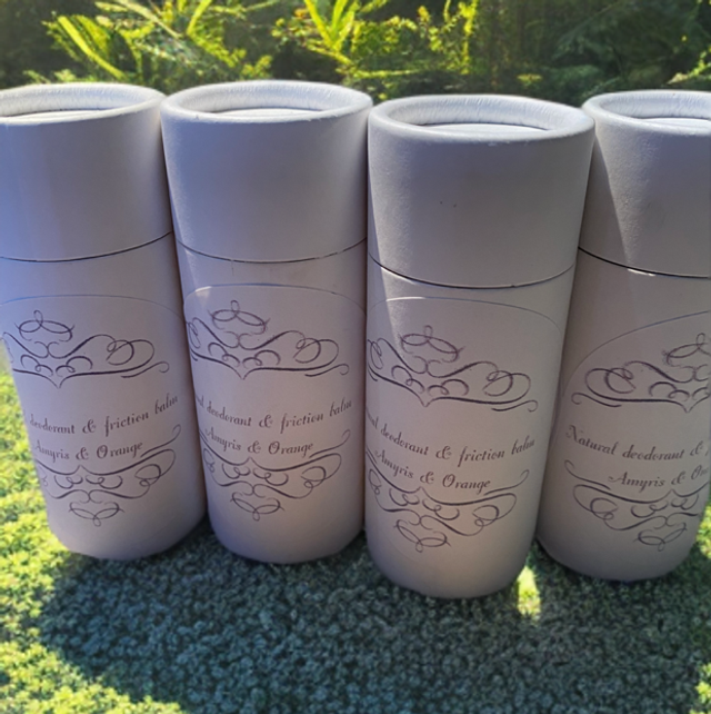 Natural deodorant balm &amp; anti chafing stick peppermint &amp; Lime Fragrance