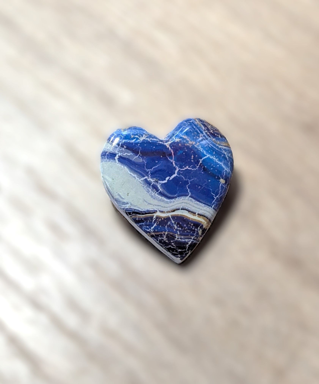 Broche Océan  coeur