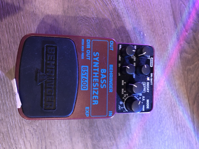 bsy600 bass synth pedal
