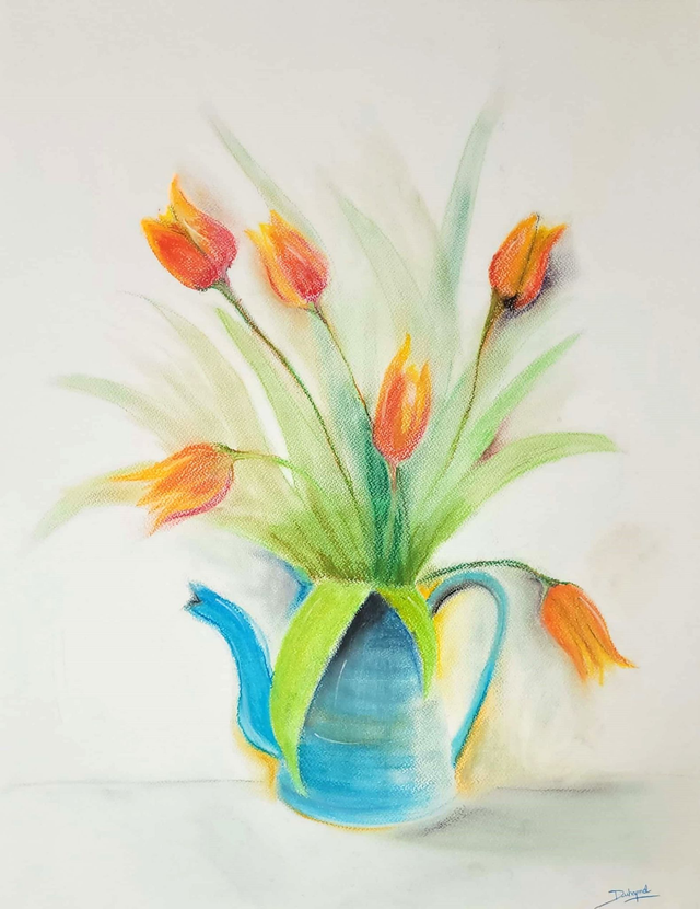 Tulipes oranges, 2016