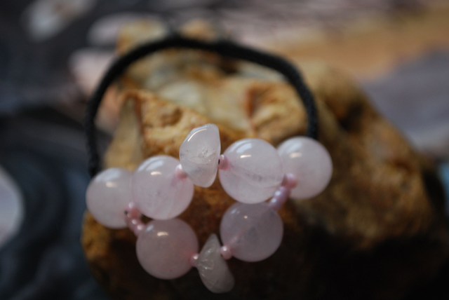 Bracelet quartz rose