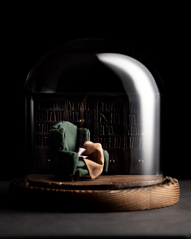 Diorama “La Bibliothèque Enchantée”