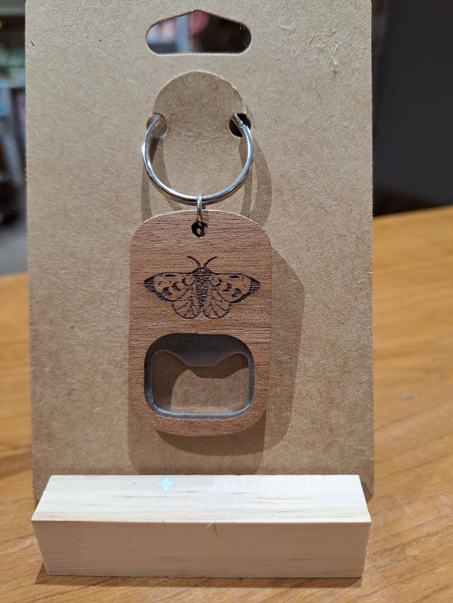 Porte clé décapsuleur Papillon