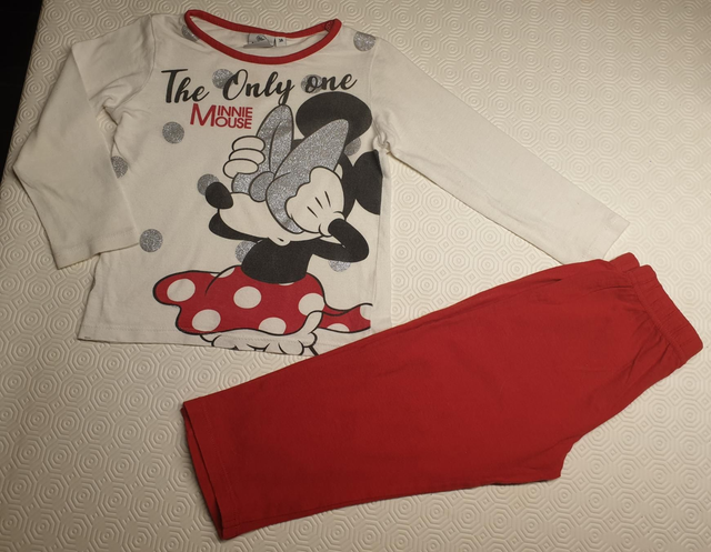 Pyjama 2 pièces Minnie 3 ans