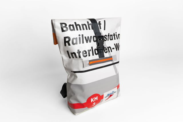 Jungfrau-Marathon Unikat Kurier-Rucksack Nr. 14