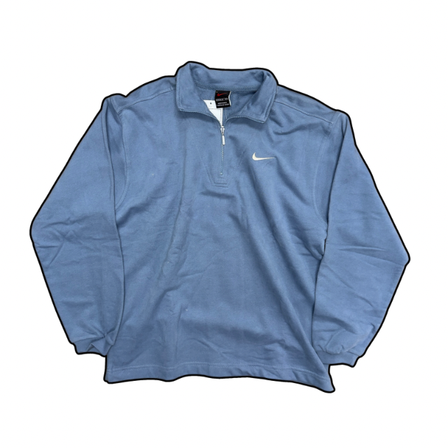 Nike Vintage 1/4 Zip Jumper - L