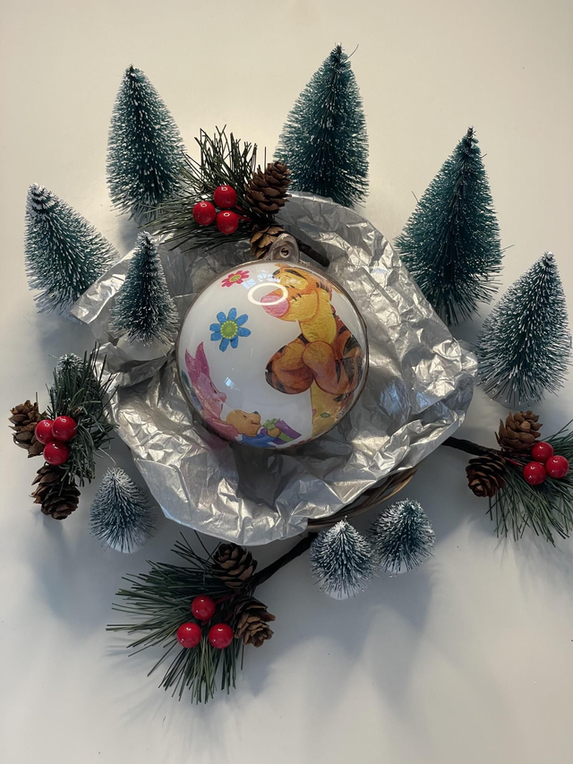 Boule avec du serviettage