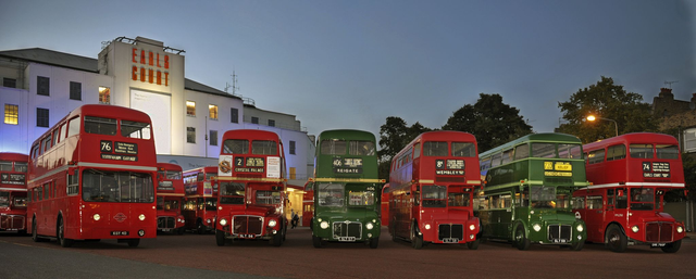    &quot;Last Stop- Earl&#039;s Court.&quot; #4    Wide print  595mm x 260mm 