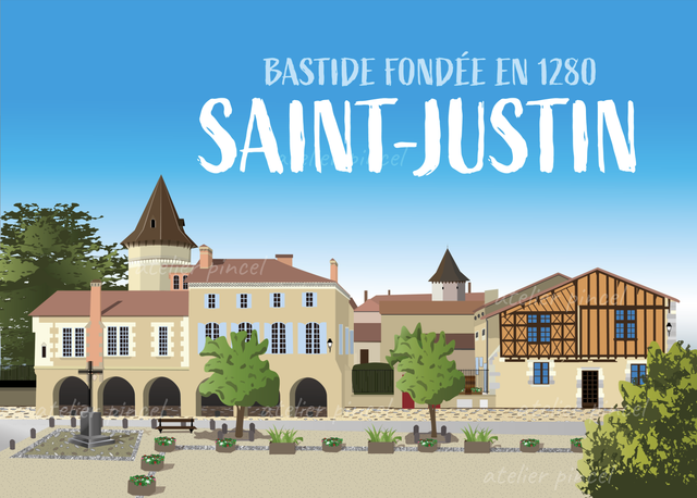 Affiche Saint Justin