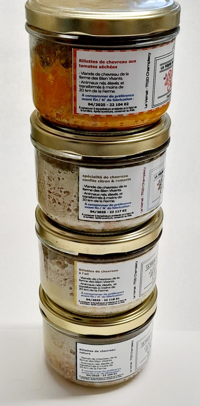 Rillette de chevreau