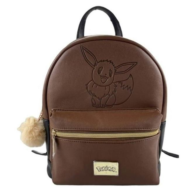 WTT POKEMON - Eevee - Brown BackPack 29x24x15cm