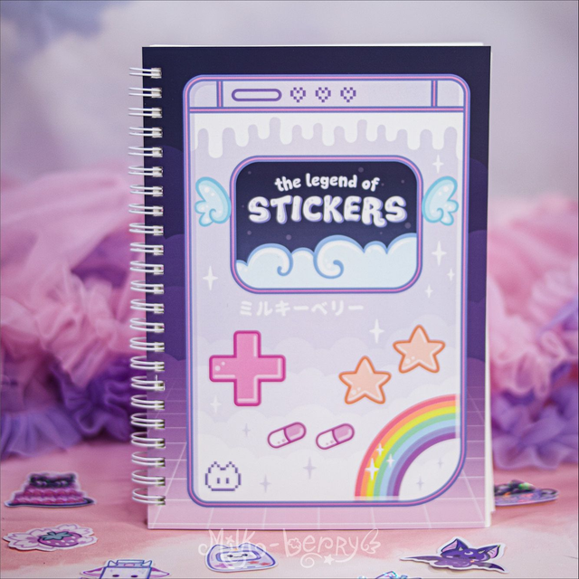 Sticker Book Game Boy Kawaii