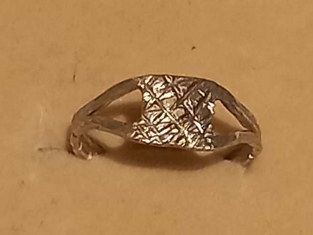 Silber Ring Nr. 40