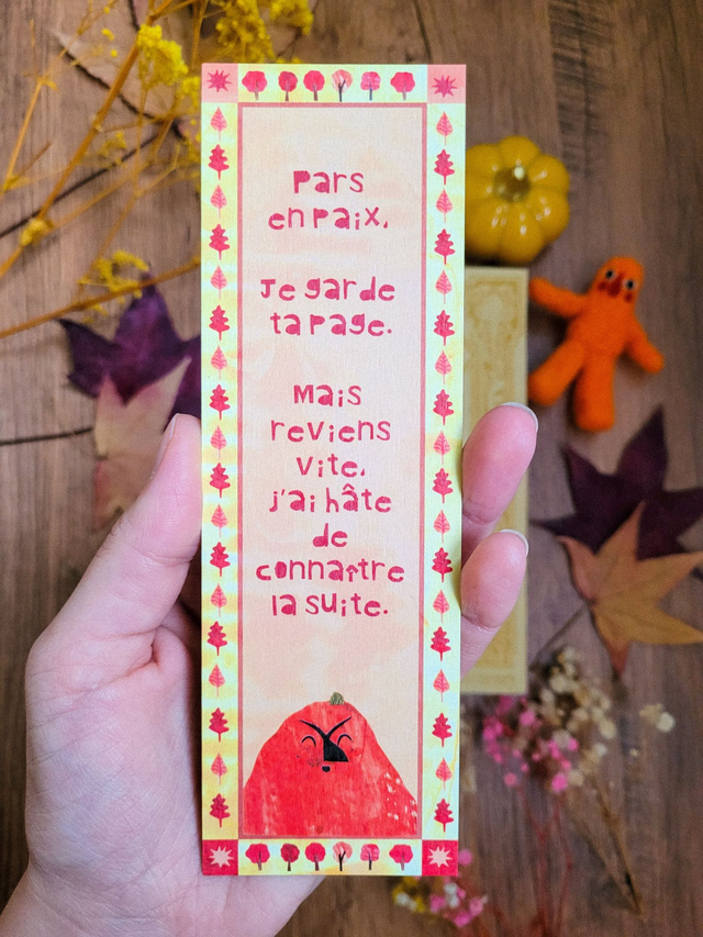 Marque-page Troll qui surveille ta page