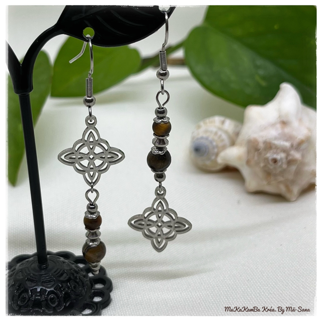 Boucles “Nœuds de Sorcière” Asymétriques