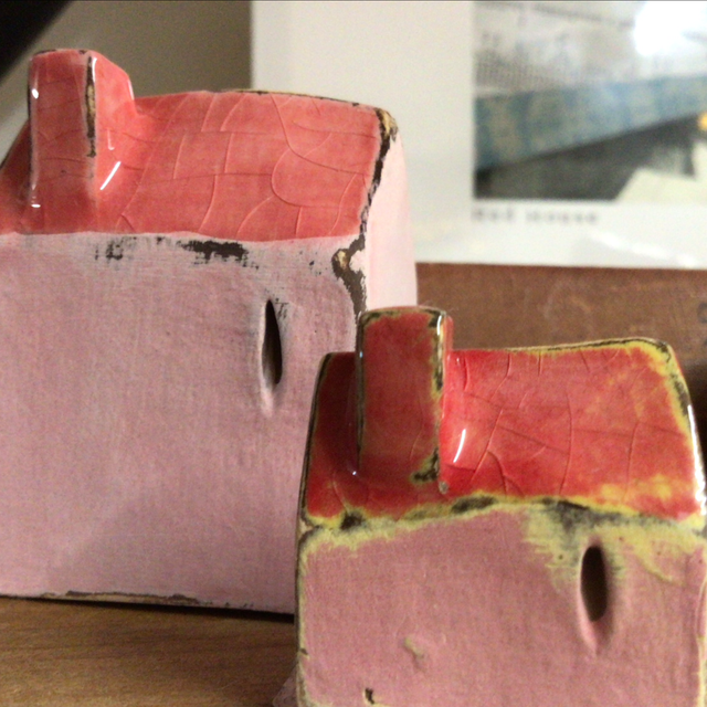 Pink Ceramic House 