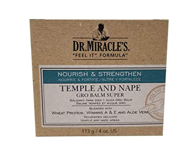 Dr.Miracle&#039;s Temple &amp; Nape Gro Balm Super 4oz