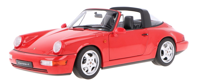 Porsche 911 Carrera 4 Targa 964 rot Norev 1:18